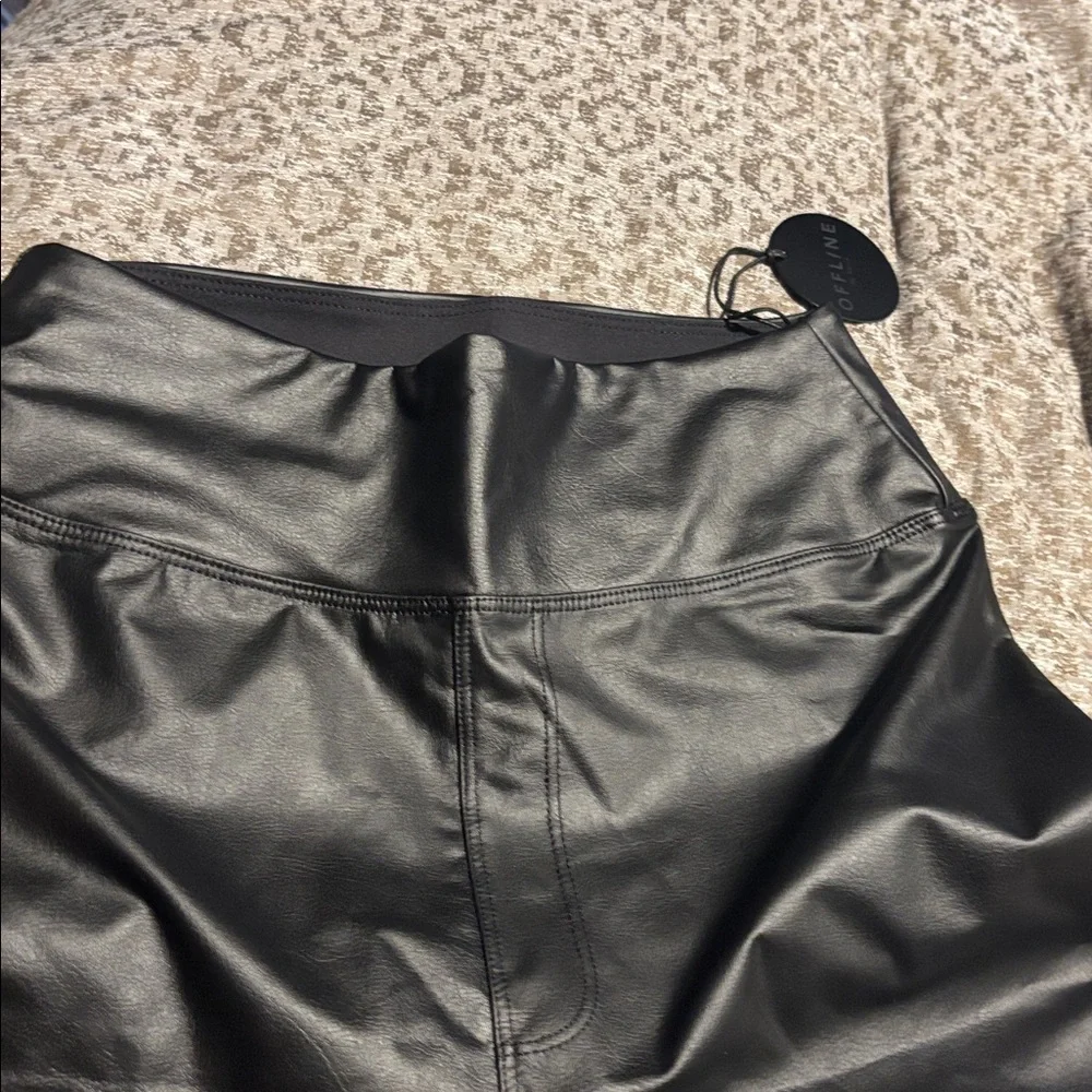 💕NWT! Aerie Black High-Rise Leggings - Picture 4 of 6